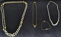 Lot of Vintage Costume Jewelry Marked 1928 Pearls Necklace Bracelet Japan