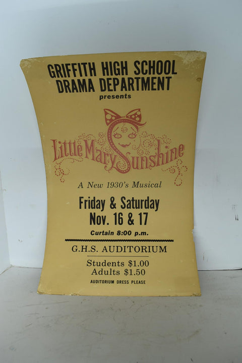 Vintage Play Musical Posters Theater Advertisements Decor