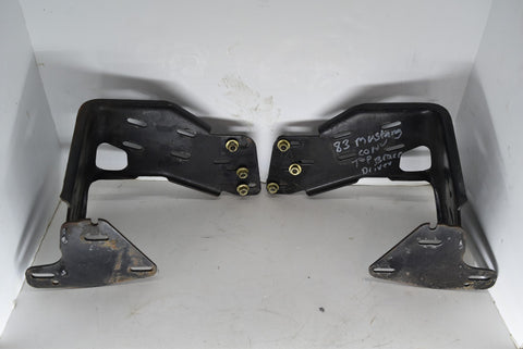 1983-1993 Ford Mustang Convertible Top Mounting Brackets Original OEM 83 93