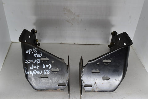 1983-1993 Ford Mustang Convertible Top Mounting Brackets Original OEM 83 93