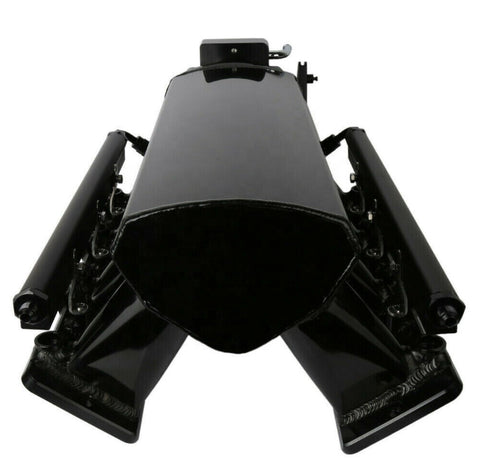 102mm LS1 Intake Manifold Throttle Body LS2 LS6 Sheet Metal Cathedral Black