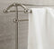 Pottery Barn Mercer Towel Stand Polished Nickel NEW