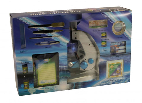 Kids Microscope Kit Shrimp Hatchery Educational Toys Science 32 Piece Set