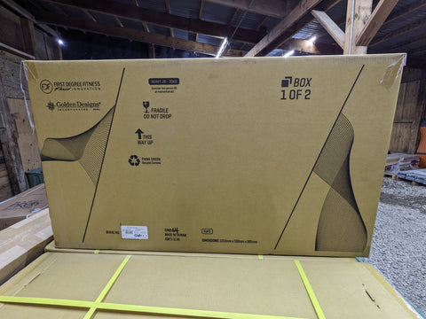 Apollo Plus V Fluid Rower Indoor First Degree Fitness New MISSING RAILS