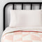 Pink Triangle Modern Quilt Hearth & Hand Magnolia Kids Bedding Twin NEW Target