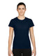 Gildan Missy Fit Women's X-Small Adult Short Sleeve T-Shirt, Navy (6 Pack)