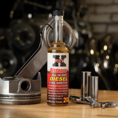 Rev-X Distance+ Diesel Package 2 Bottles & 8oz Bottle Distance+ Powerstroke
