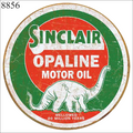 Vintage Design Sign Metal Gas and Oil Sign - Sinclair Opaline Motor Oil Man Cave
