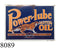 Power Lube Motor Oil Sign Wall Decor Man Cave Garage Auto Gift 26"x18"
