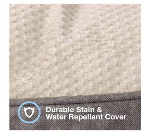 eLuxury 100% Cotton Canvas Replacement Dog Bed Duvet Cover Sm 22x26x5 New