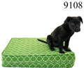 eLuxury Supply Small Pet Dog Bed Zipped Canvas Cover - Durable, Washable NEW!