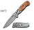 MTECH USA FOLDING KNIFE ENGRAVABLE 4.5" CLOSED STAINLESS STEEL