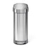 SimpleHuman 45L 12G Slim Step Can Brushed Stainless Steel New With Small Dents