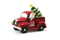 Mr Christmas - 14" Lit Nostalgic Ceramic Truck with Tree Open Box Tested Works